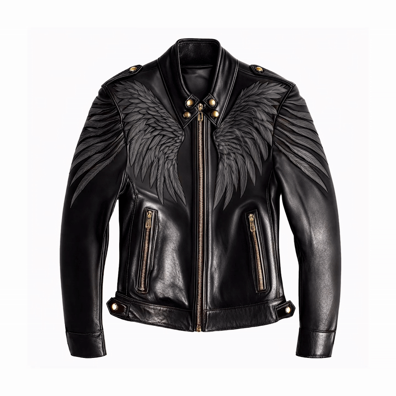 Digital Phoenix Rising Moto Jacket